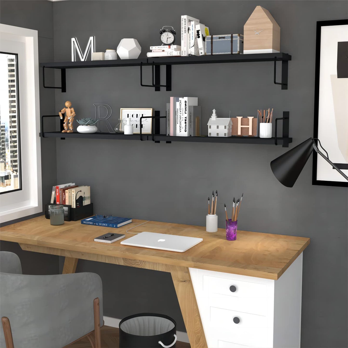 Rusti Floating Shelves