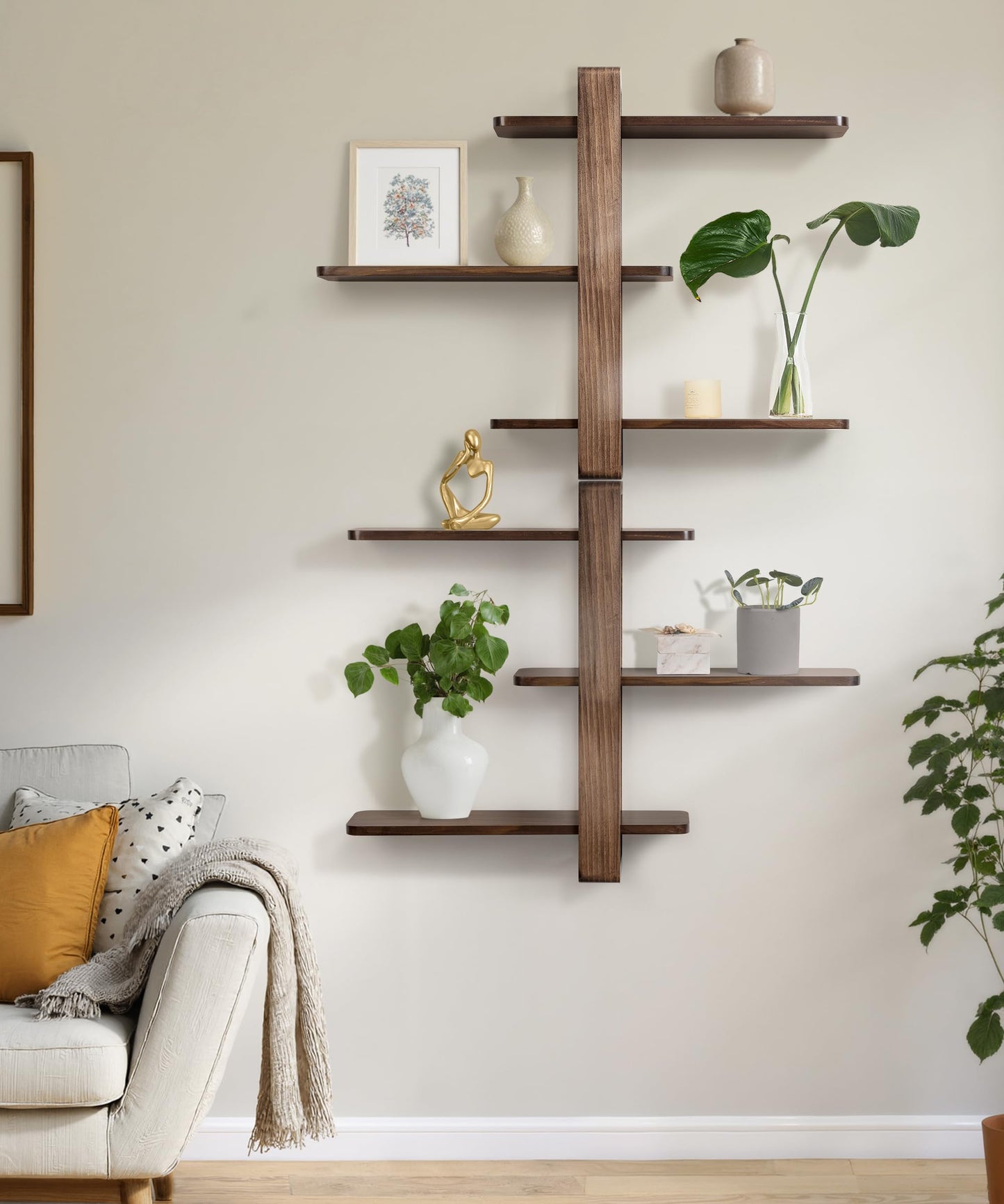 Tux Floating Shelf