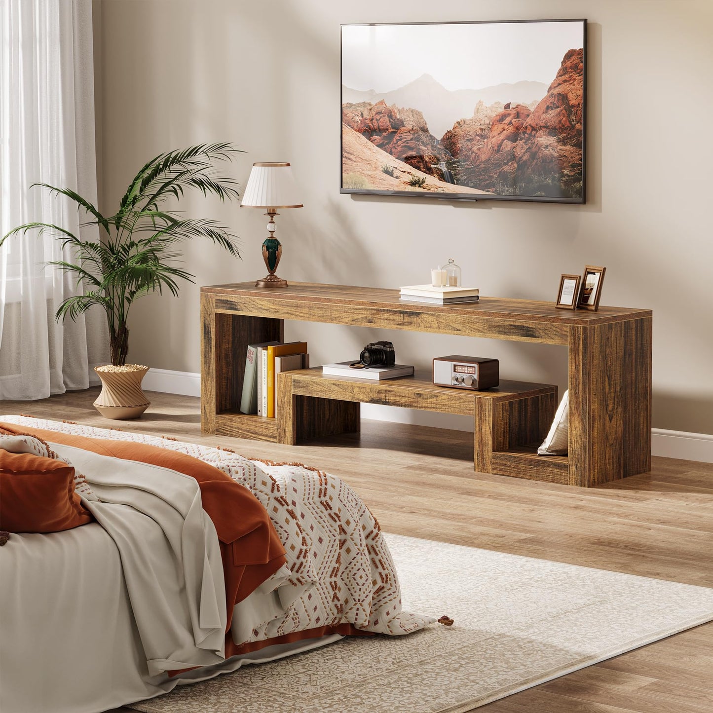Gilded Line TV Stand