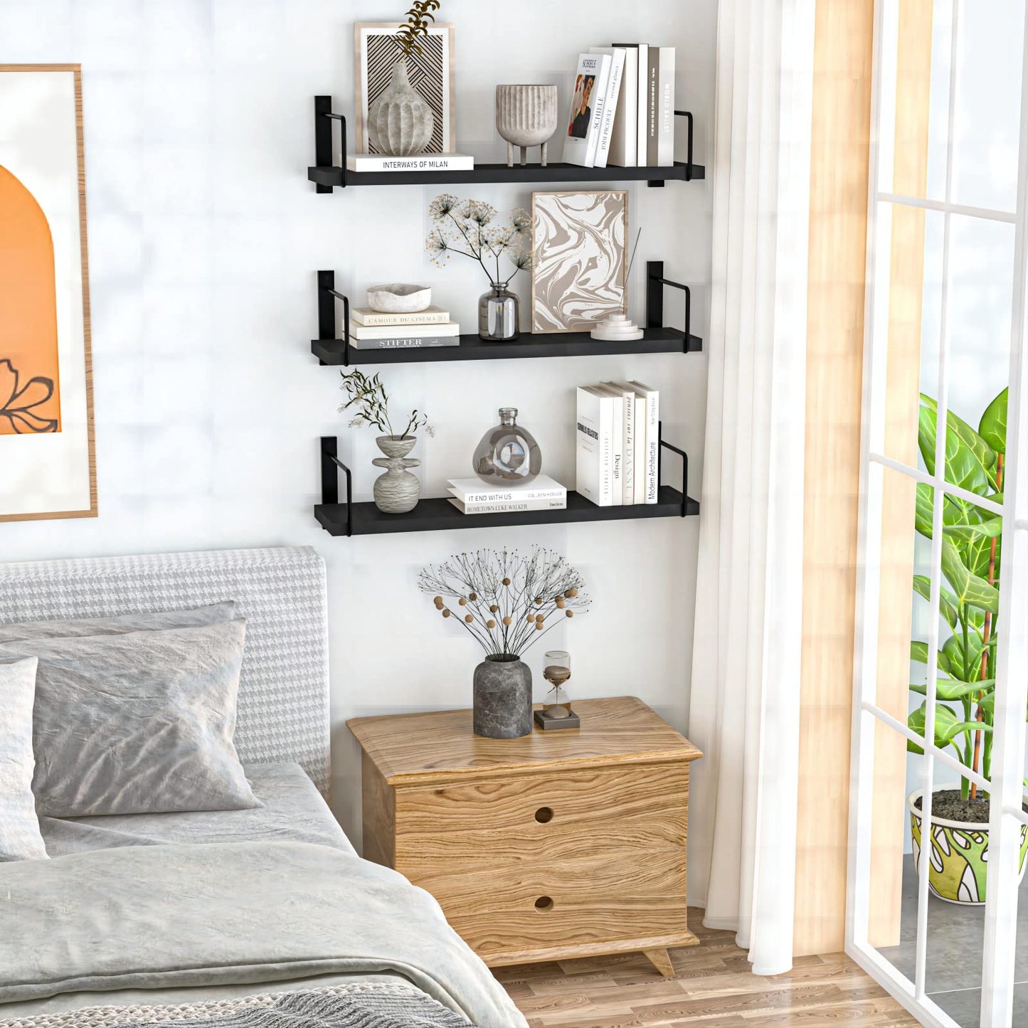 Rusti Floating Shelves