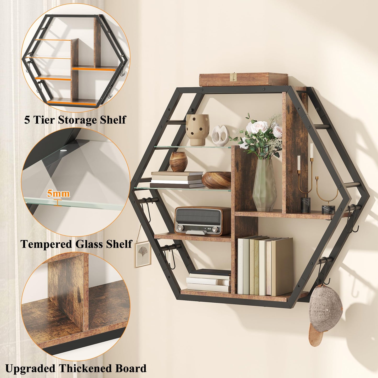 Skyline Floating Shelve