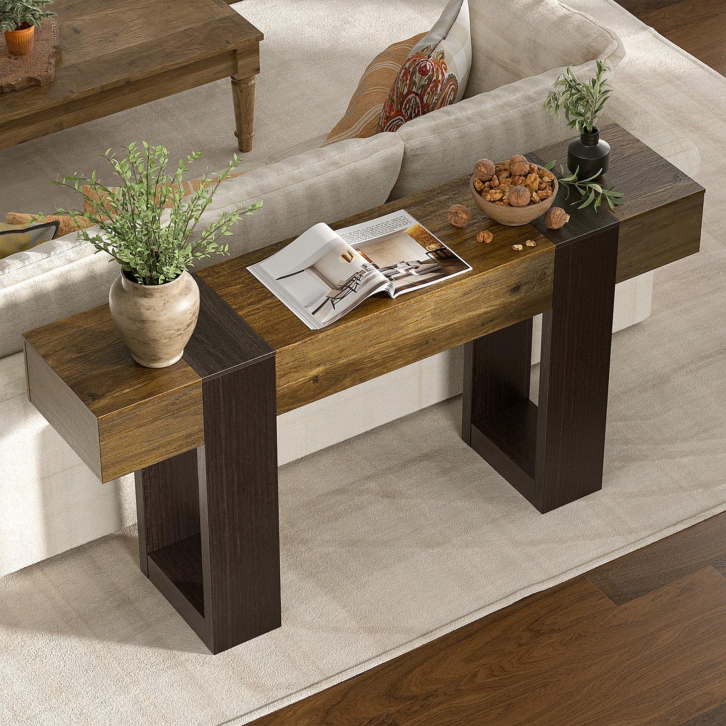 Thread & Timber Console Table