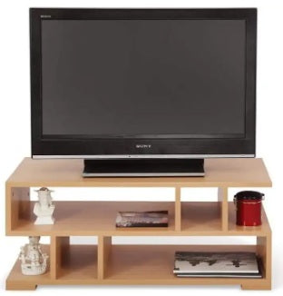 Modern and Elegant TV Stand, Media Console for Living Room, TV stand for Bedroom, TV Cabinet with shelves