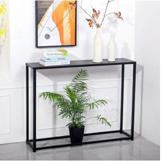Simple Yet Elegant Console for Living Room, End Table, Space Saving Sofa Tables for Living Room Corridor and Balcony