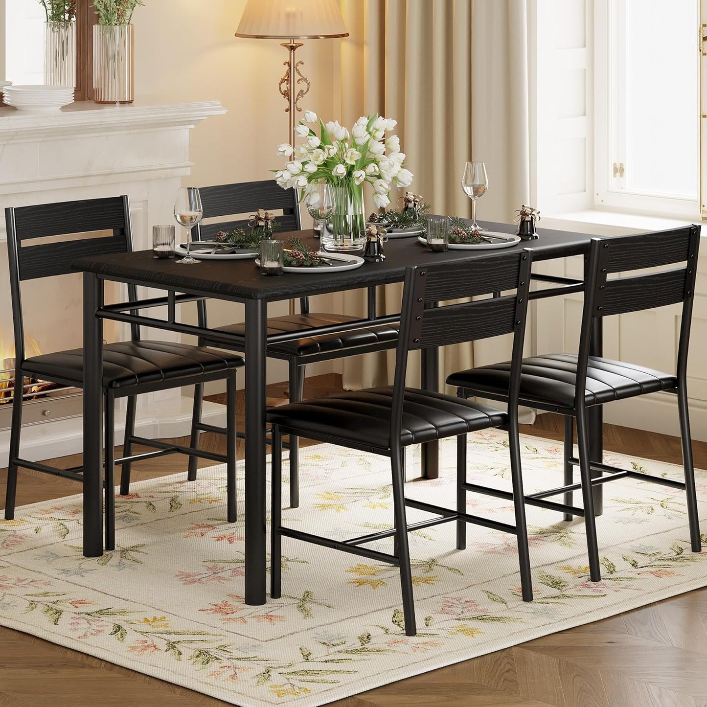 Ovrra Dining Table with Chairs