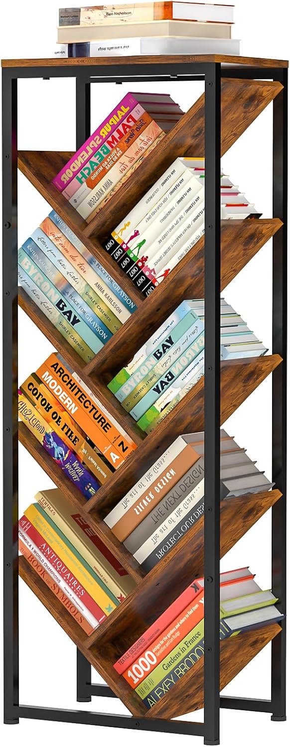 9 Tier Tree Bookshelf
