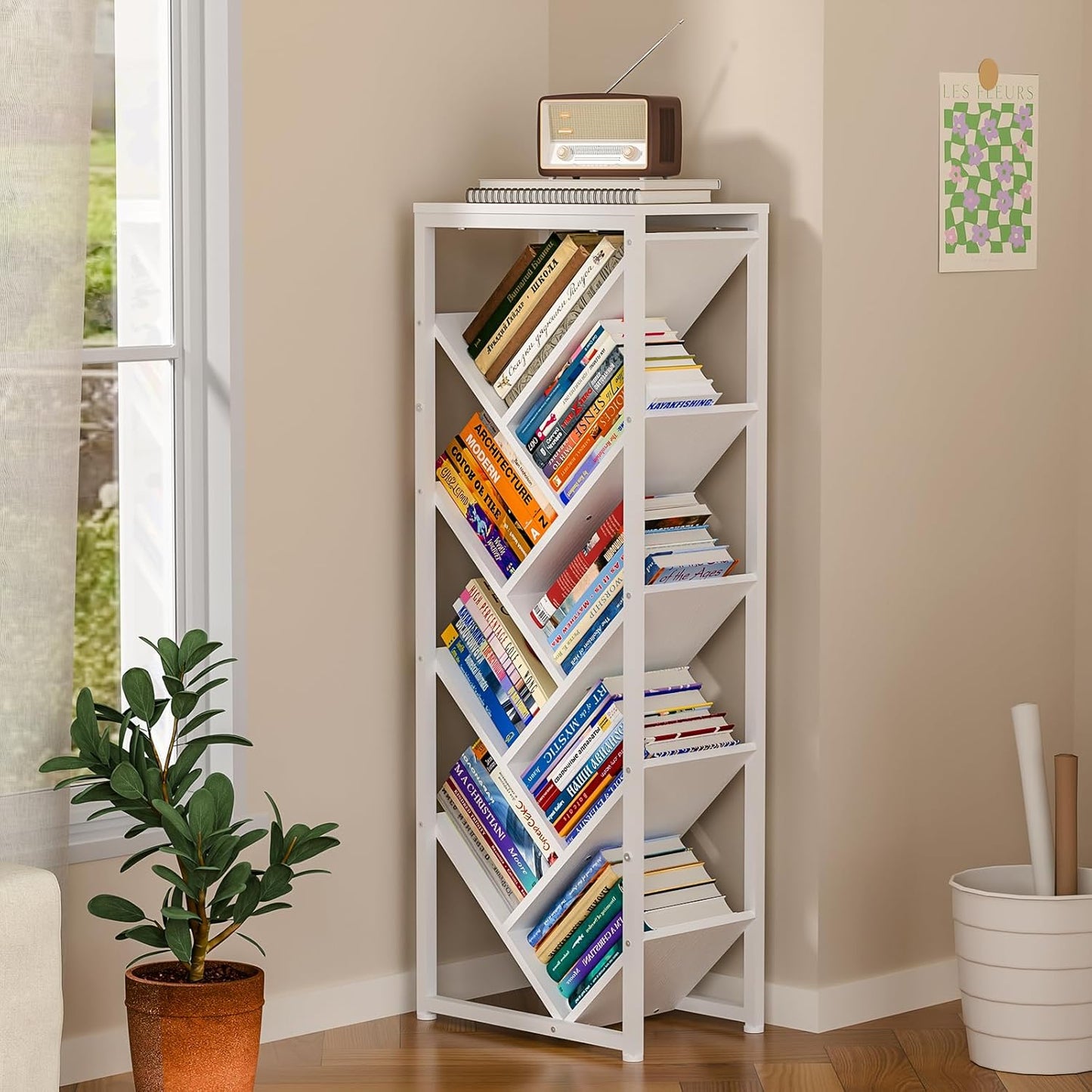 9 Tier Tree Bookshelf