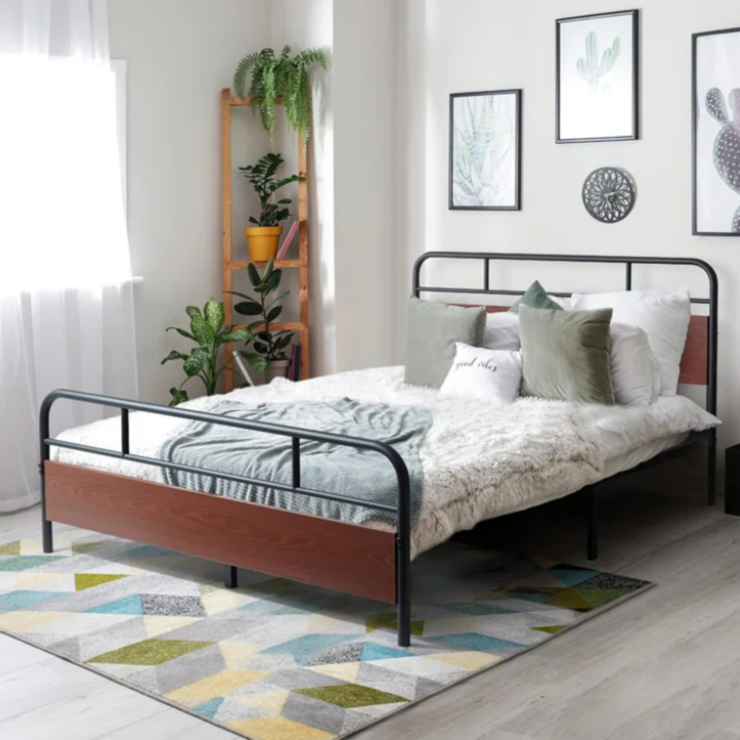 Nobel Bed with Side Tables