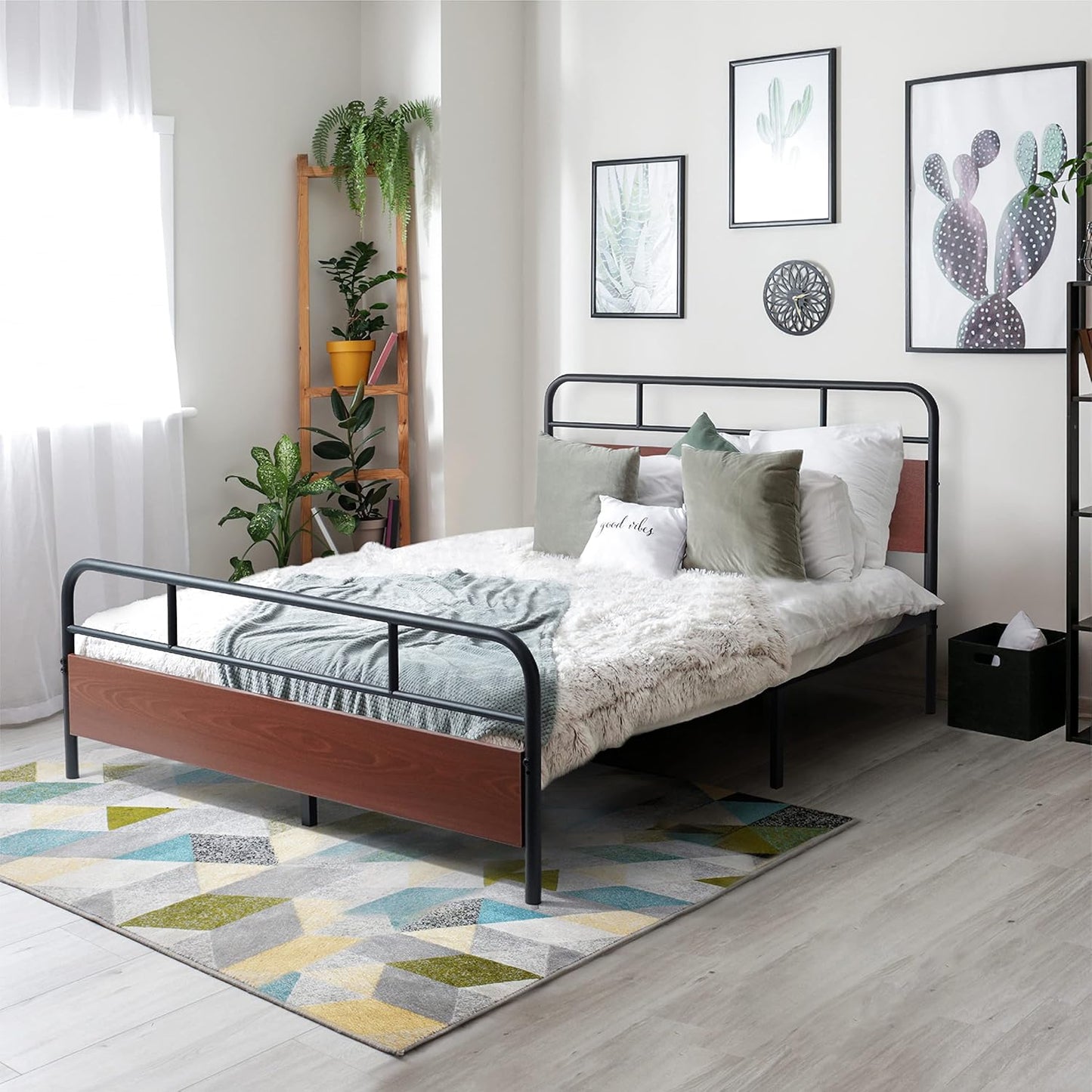 Nobel Bed with Side Tables