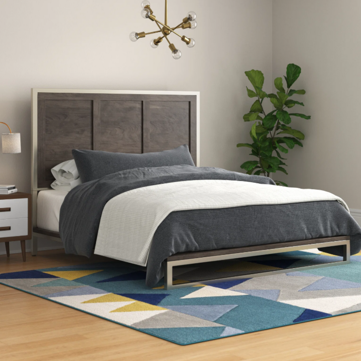Robb Bed with Side Tables