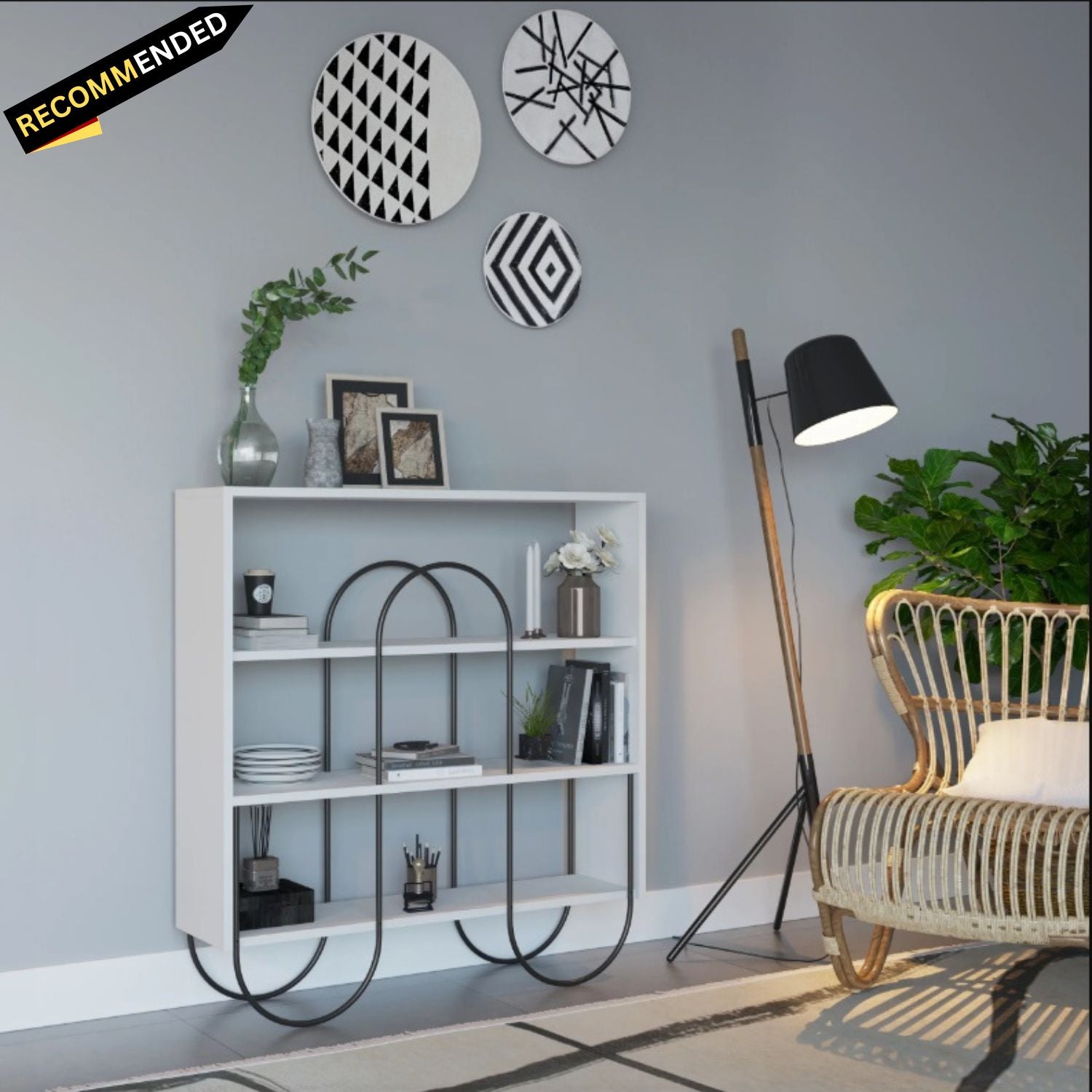 Book Rack Floating Ms Floating Rack – Creative Home Furnishing