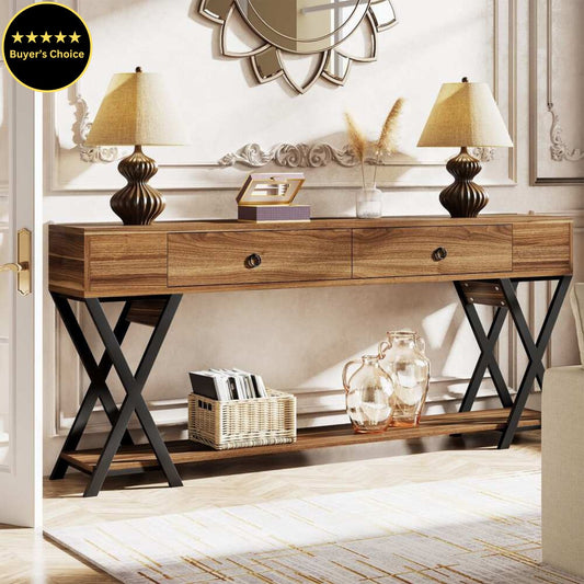 X Frame Console Table