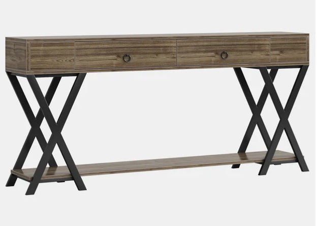 X Frame Console Table