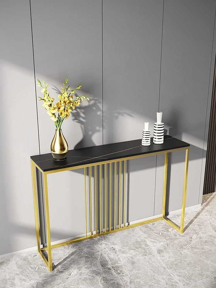 40 Inch Console Table, Living Room Console, Entryway Console Table, Ha ...