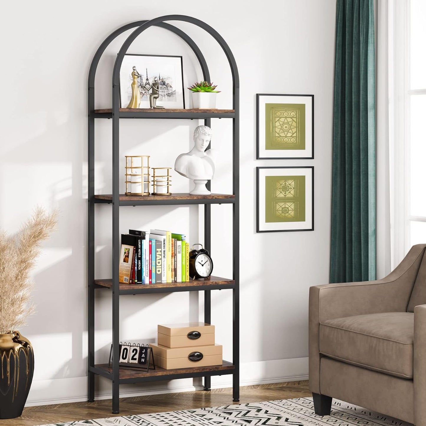 4 Tier Book Case