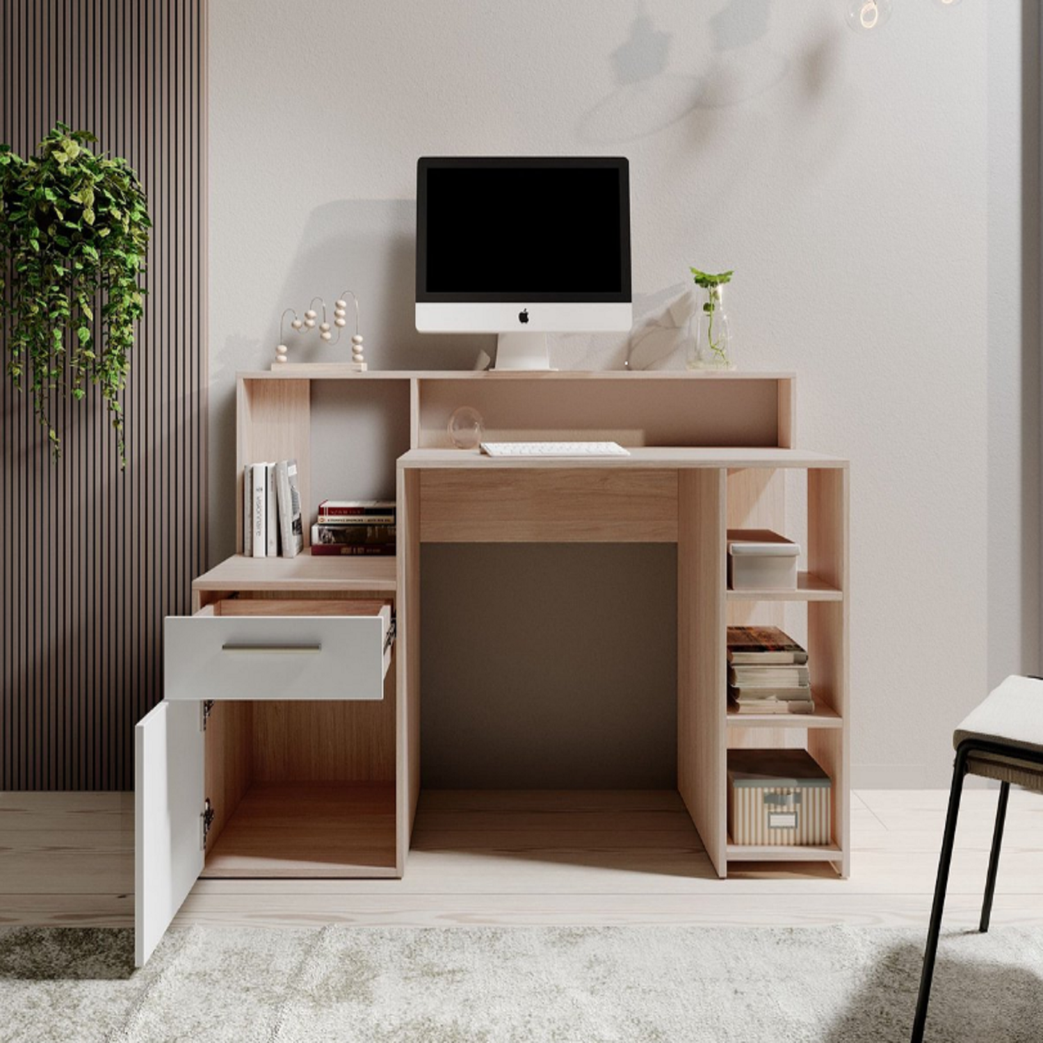 Computer desk multi level deals