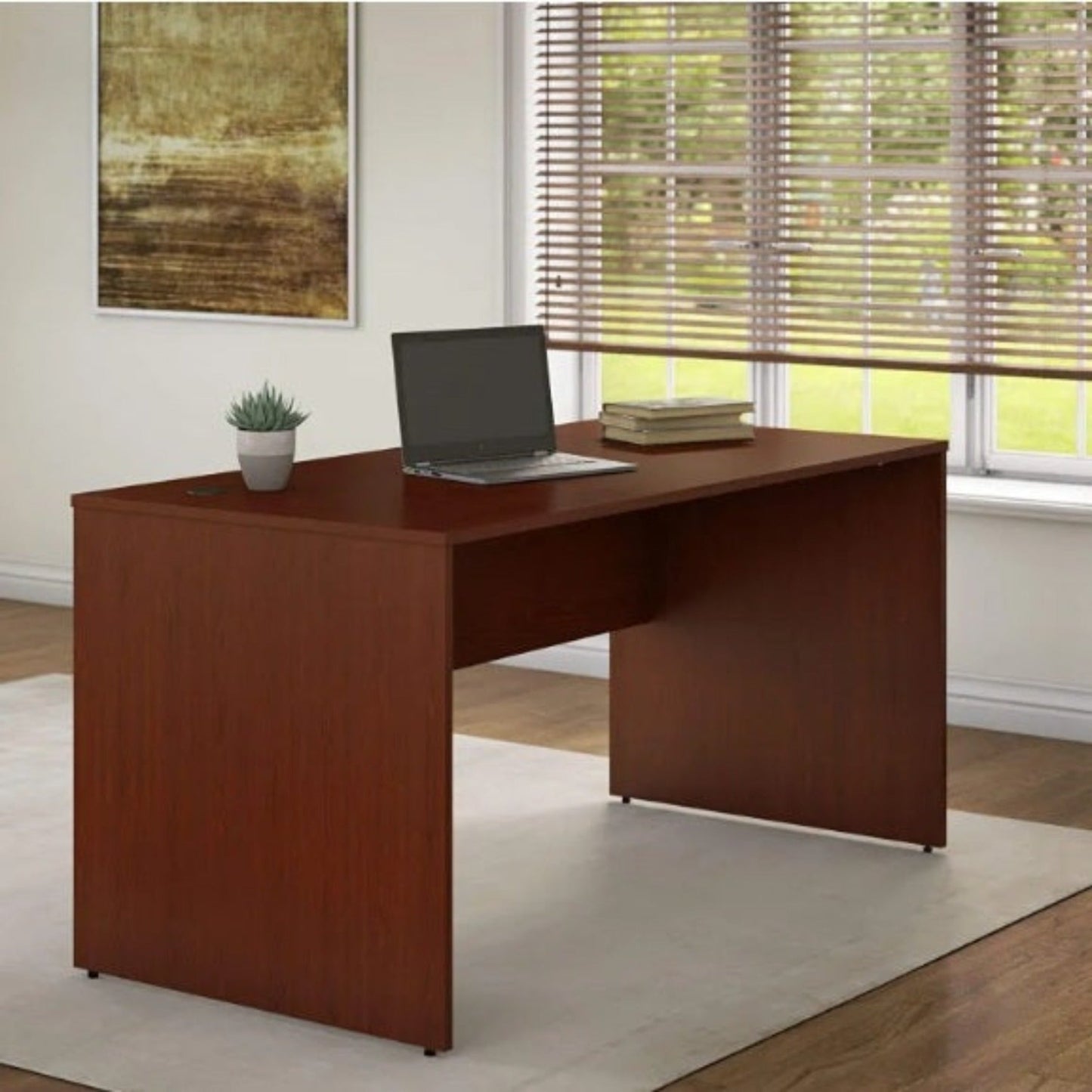 Simple and Spacious Computer Desk - Large Table Top Computer Desk - Ho ...