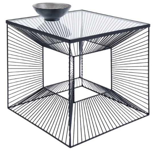 Metal Frame Coffee Table