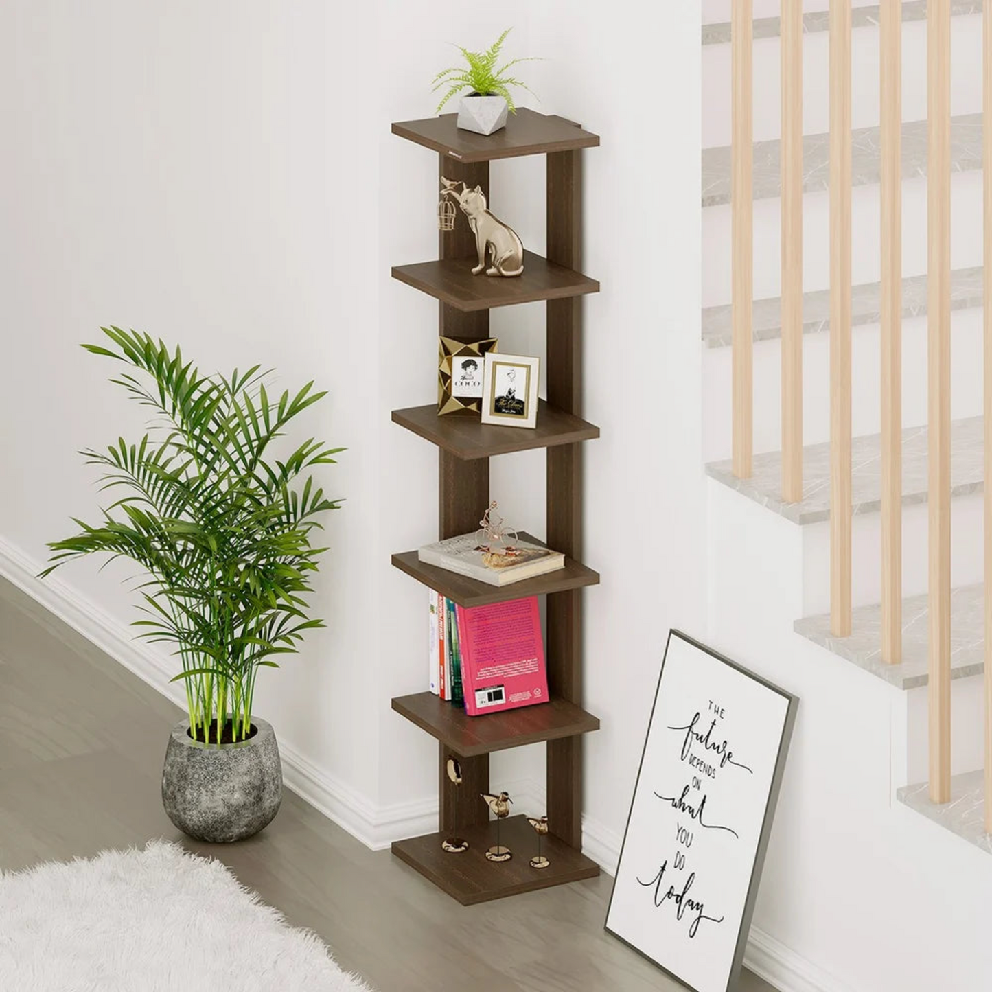 6 Tier Book Shelf