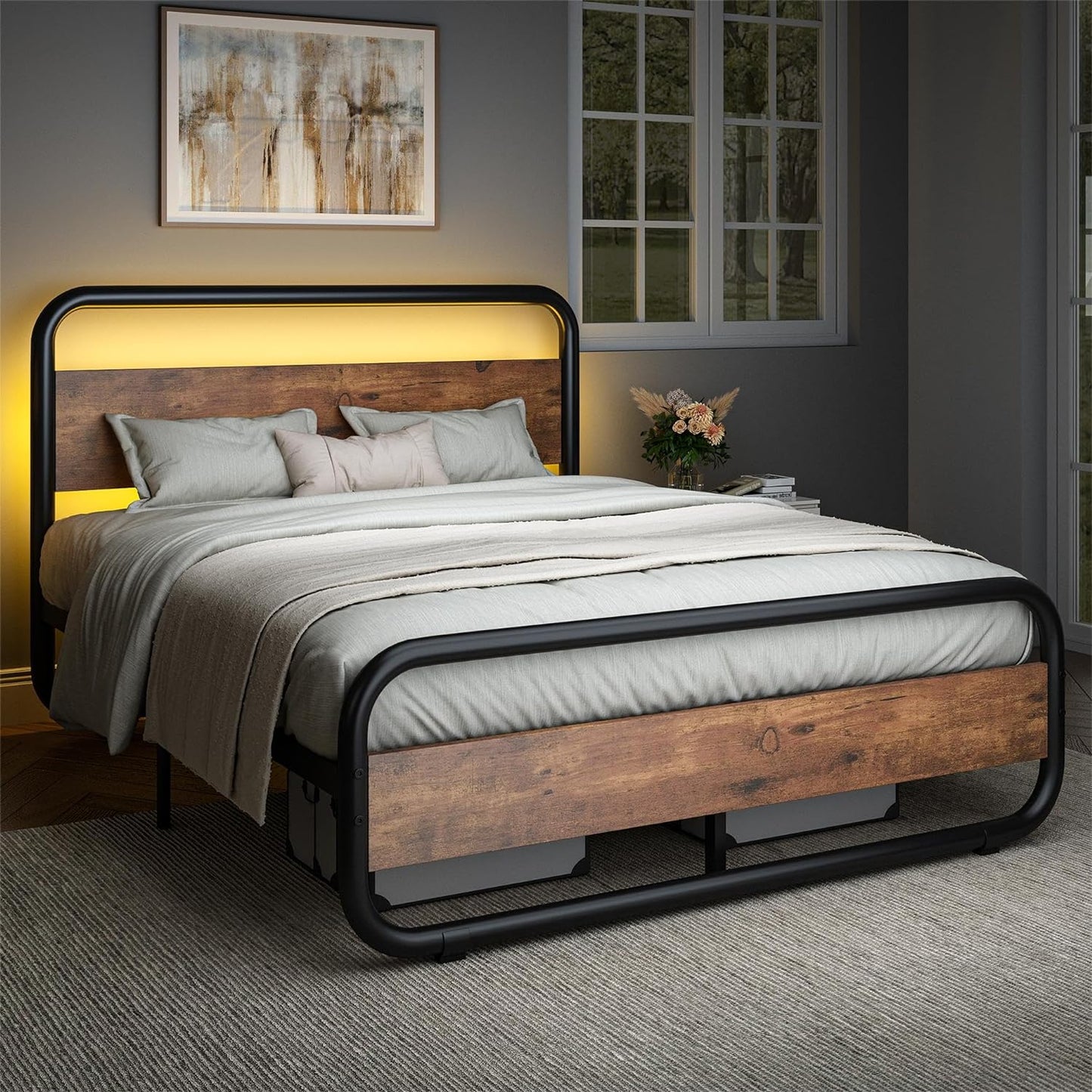 Wane Modern Bed