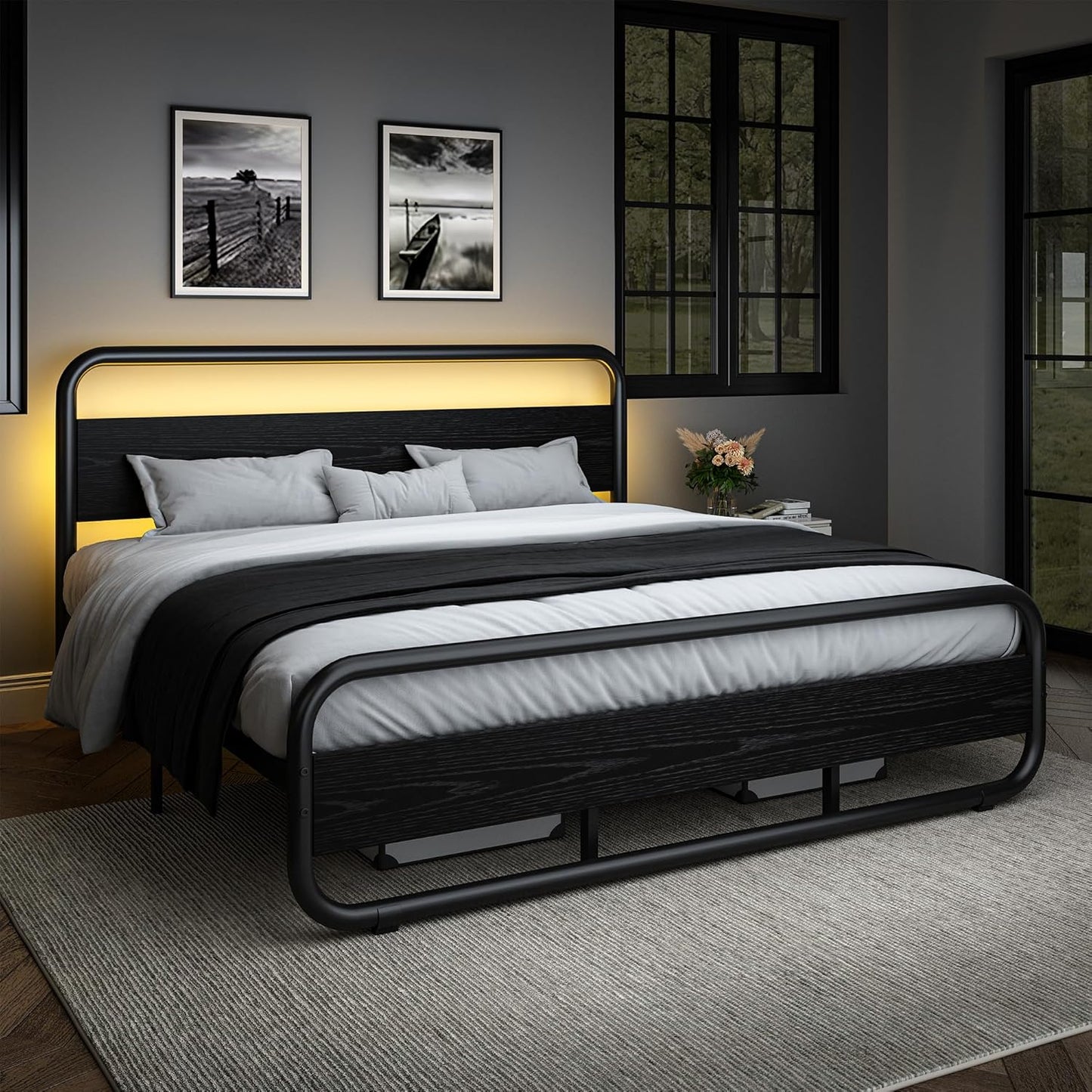 Wane Modern Bed