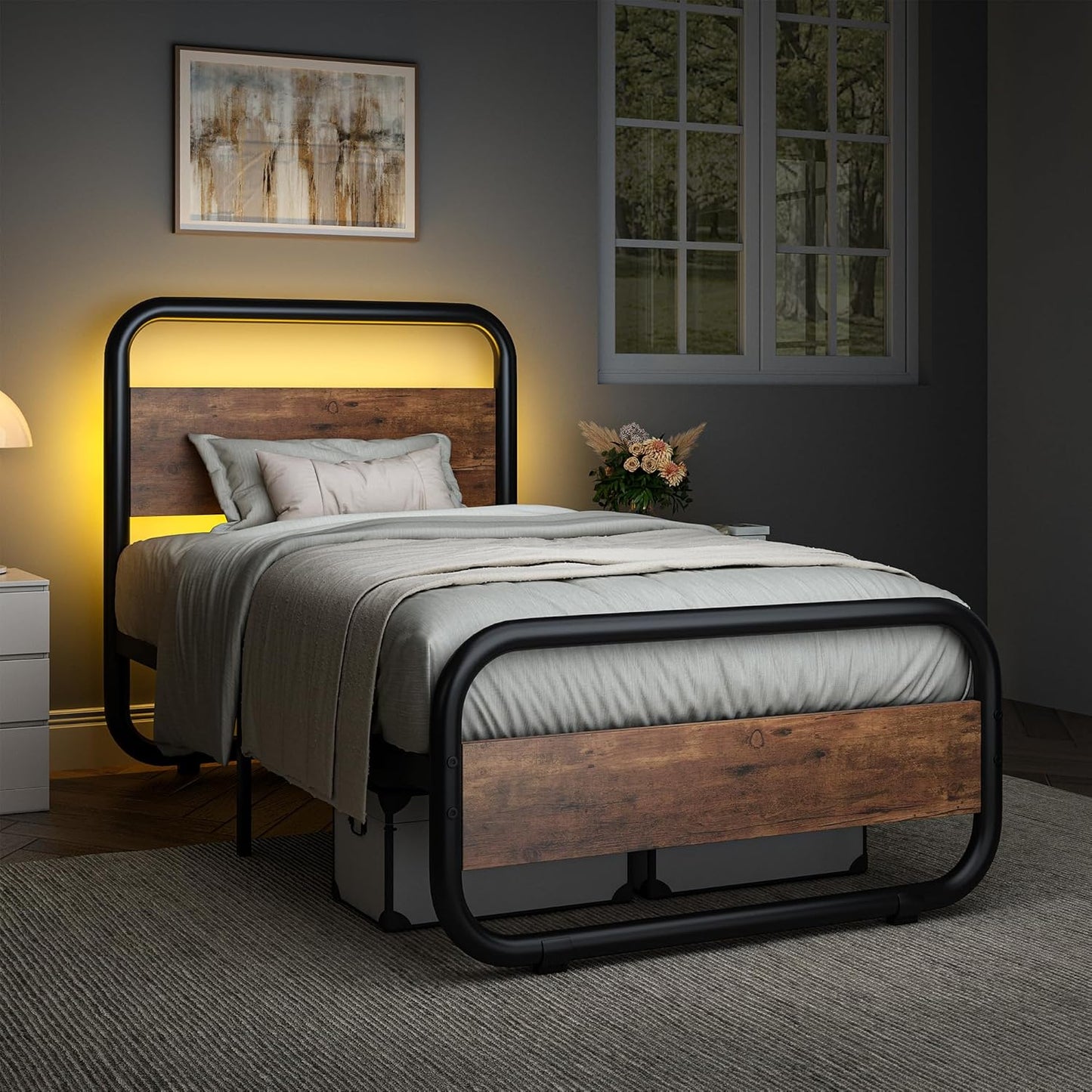 Wane Modern Bed