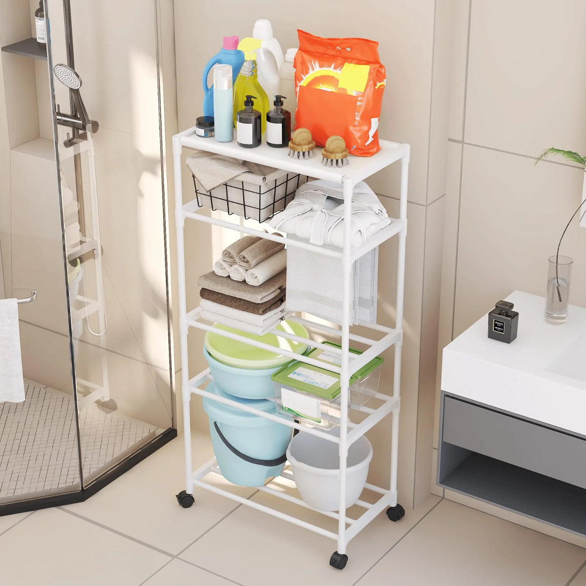 Home Storage Racks Bolt Storage Rack – Creative Home Furnishing